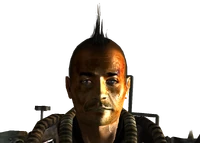 Cook-Cook's head, without helmet