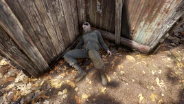 FO76 Camp McClintock (male soldier)