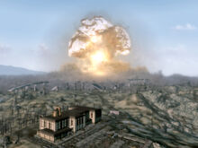 The nuclear destruction of Megaton