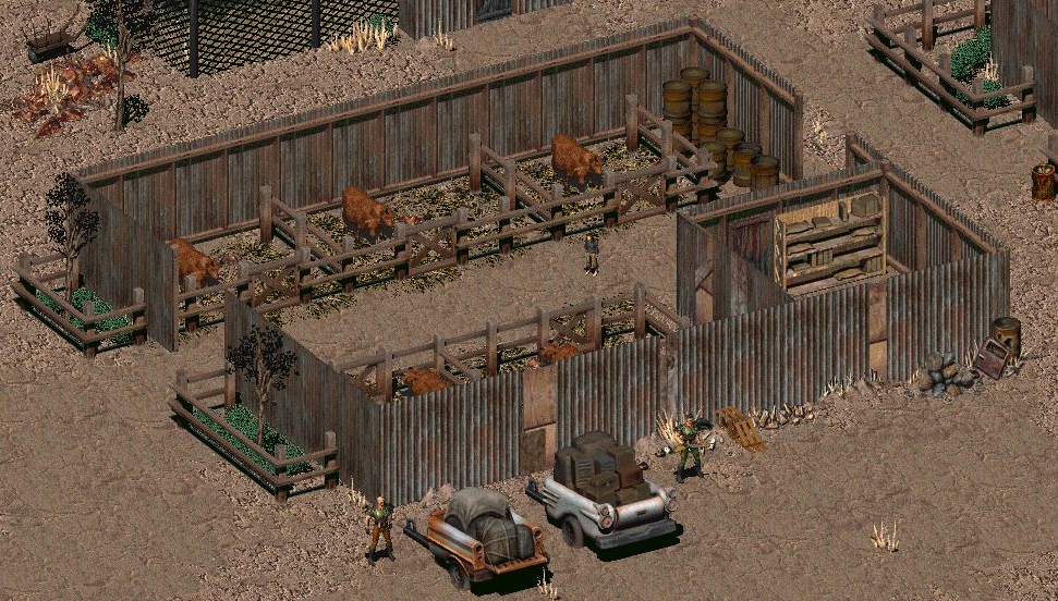 Fallout 2 выцветшая картина