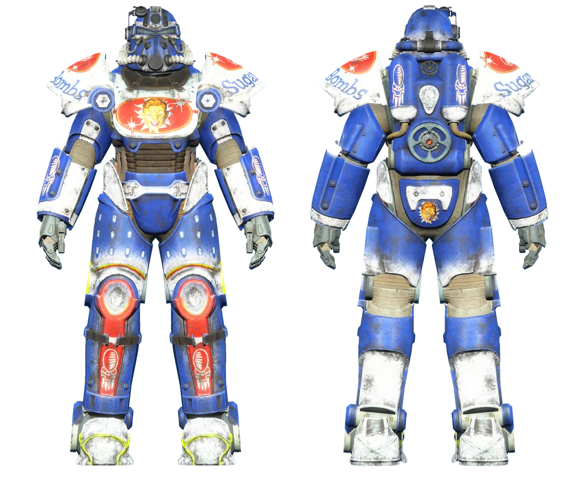 Sugar Bombs paint job Fallout Wiki Fandom