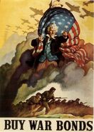 NC Wyeth - War Bonds Poster - 1942