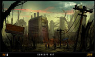 Project V13 concept art called "Factory"