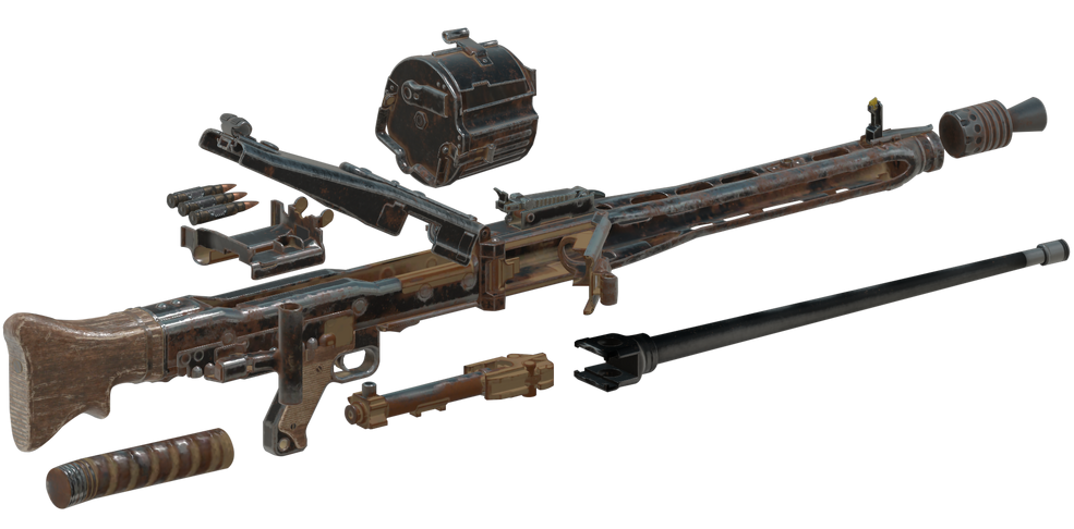 Light machine gun (Fallout 76) - The Vault Fallout Wiki