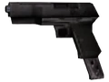 .45 autoloader game model with the extended magazine modification.