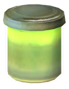 Green jar