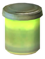 Green jar