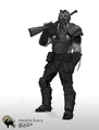 Concept art by Wesley Burt, for Fallout: New Vegas.
