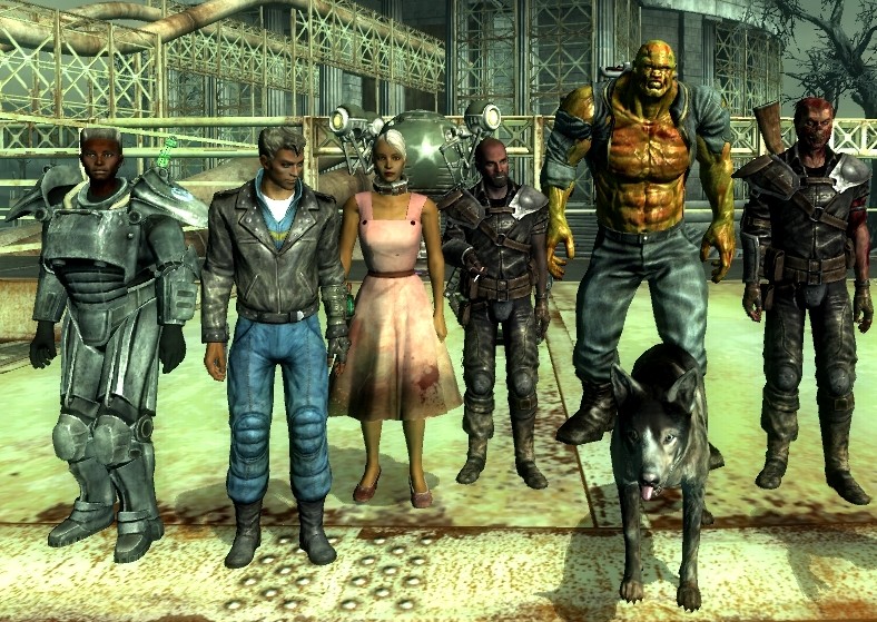 l3r40l on X: Fallout companions #Fallout3 #FalloutNewVegas