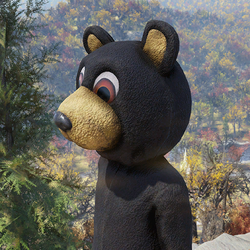 WV Day Bear Mascot Head - The Vault Fallout Wiki
