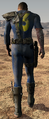 The armored Vault 13 jumpsuit appearing in the ending of Fallout