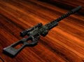 Hi-resolution rendering of the sniper rifle with both modifications.