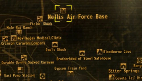 nellis air base new vegas