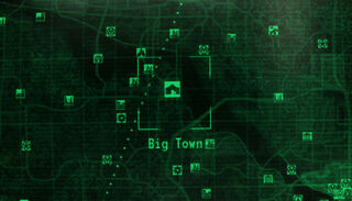 Big Town map