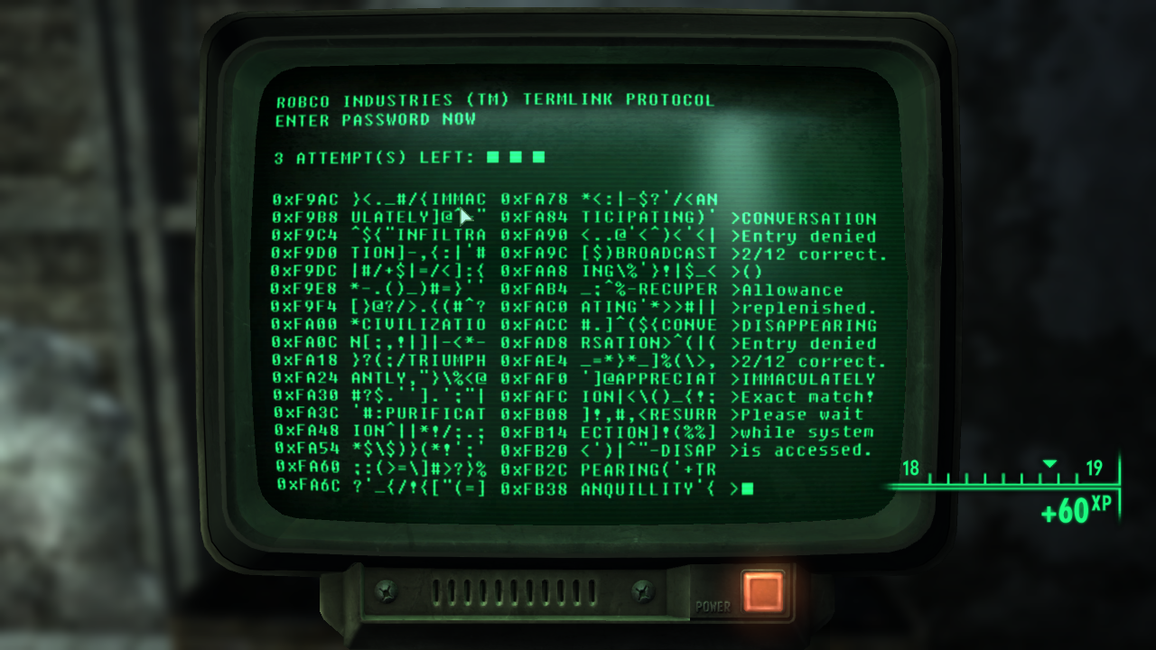 fallout 4 password hacking