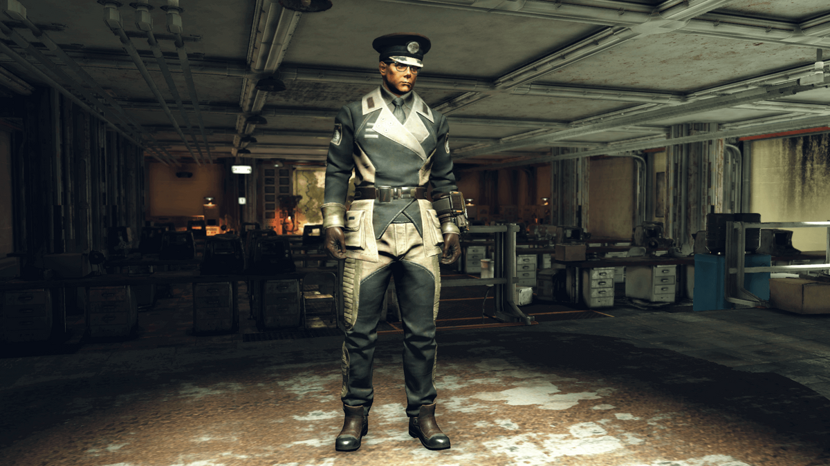 Enclave Officer Uniform Fallout 76 The Vault Fallout Wiki Everything You Need To Know About Fallout 76 Fallout 4 New Vegas And More