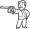 Chinese pistol icon