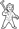 Dress cane icon