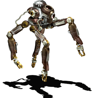 Security robot render