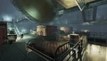 Upper level living quarters