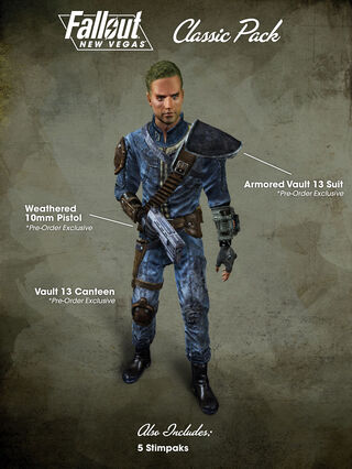 Classic and Fallout 4 style vault suits Back at Fallout New Vegas