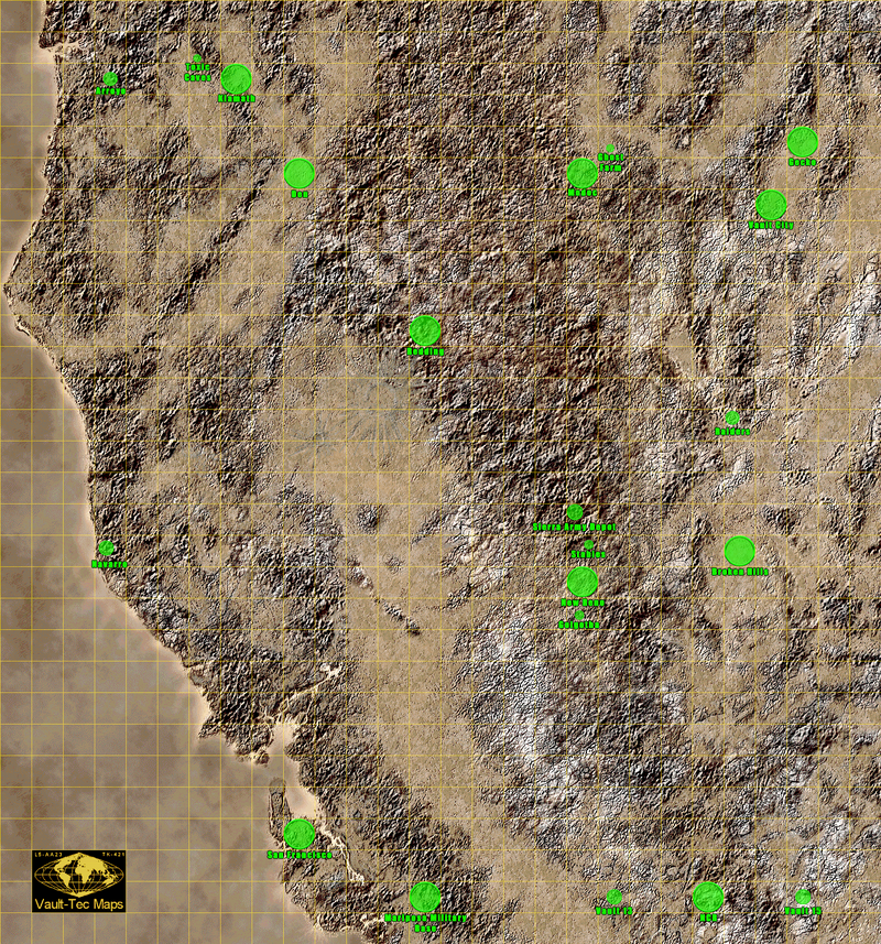 Fallout 2 Map The Vault Fallout Wiki Everything You Need To Know About Fallout 76 Fallout 4 New Vegas And More