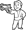 Weathered 10mm pistol icon