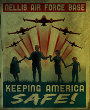 Nellis AFB poster restored