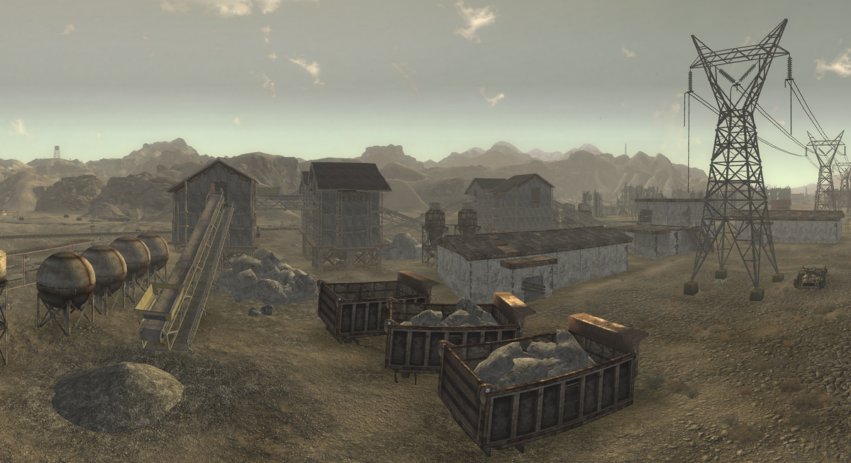 Samson rock crushing plant The Vault Fallout Wiki Everything you