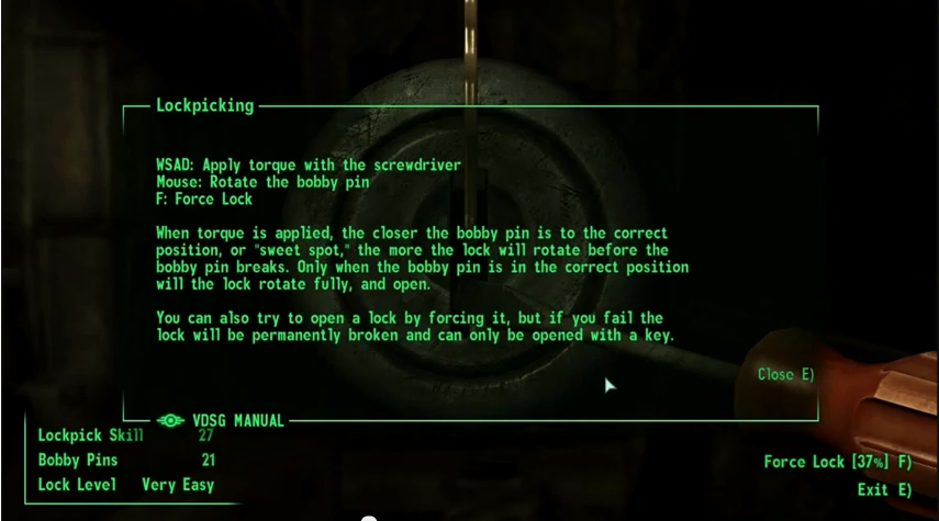 easy lockpicking fallout 4