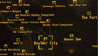 M5 - Boulder City, Maps - Fallout: New Vegas Game Guide