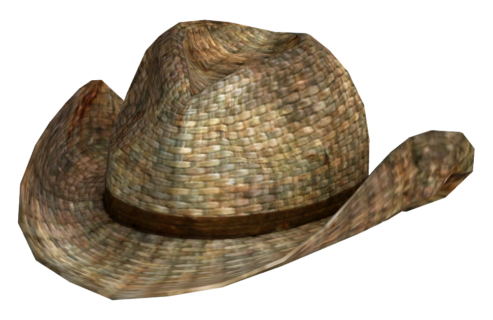 Rattan cowboy hat The Vault Fallout Wiki Everything you need to