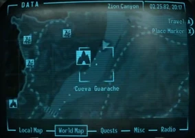 Gueva guarache map marker