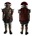 The Legate's Armor (front and back view).
