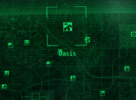 fallout 3 how to get to oasis