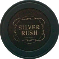 Silver Rush poker chip replica from the Collector's edition