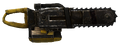 Chainsaw (GRA) with the alloy frame modification.