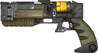 Directed-energy weapon, soviet Laser Pistol, weapons Platform, coilgun, fallout  Wiki, directedenergy Weapon, raygun, Fallout 4, Fallout, revolver