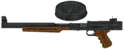 Silenced 22 SMG blown up