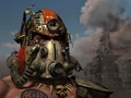 Tribal with a broken T-51b helmet