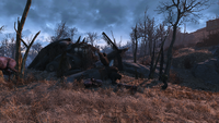 تحطمت FO4 vertibird olivia