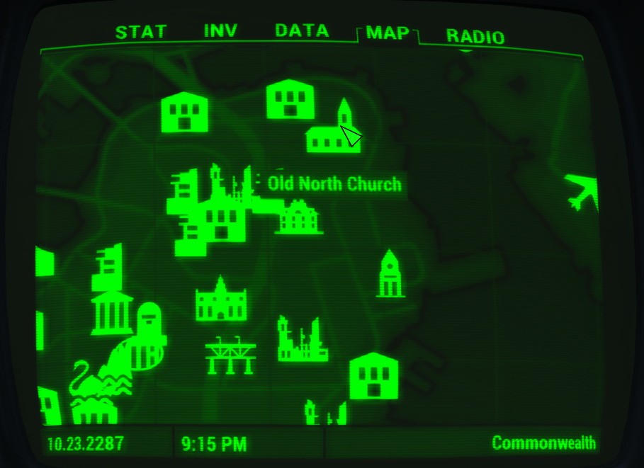 Институт fallout 4 карта