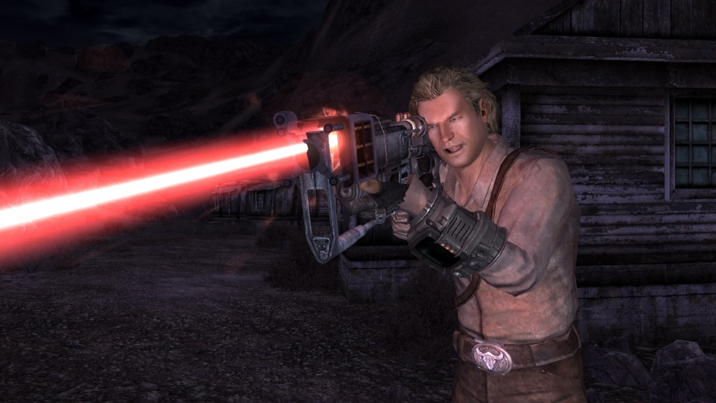 fallout new vegas tri beam laser rifle mods