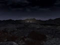 New Vegas seen from a distance at night