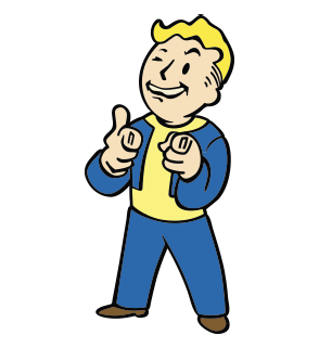 Vault Boy Charisma The Fallout Wiki New Vegas And More - Fallout - Free  Transparent PNG Clipart Images Download