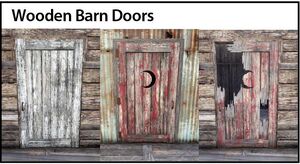 Wooden barn doors fallout 76