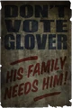 Propaganda "Don't Vote Glover"