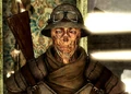 Pvt. Kyle Edwards, a recently ghoulified NCR soldier