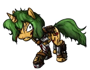 Рейдерша-единорог