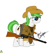 Пустошный шериф.png (188 КБ) Земной пони-шериф с пустошей (автор - BigRodeo)